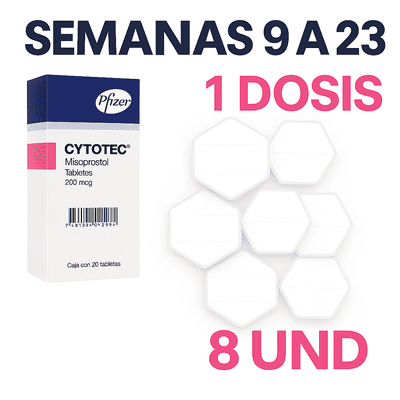 cytotec semanas 9 a 23
